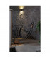 2 Light Wall Light, Rust, Gx53, Ip44