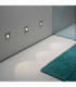 1 Light Outdoor Recessed Marker Wall Light Stainless Steel IP65, E27
