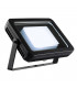 Outdoor Square Floodlight, 30W, Black, 4000K Led, IP55