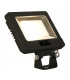 LED Outdoor Flood Light Wall Light, 11W, Black, 3000K, IP65