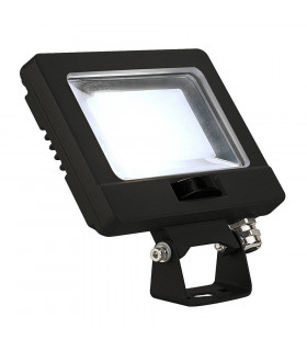 LED Outdoor Surface-Mounted Wall Light, 11W, Black, 4000K, IP65