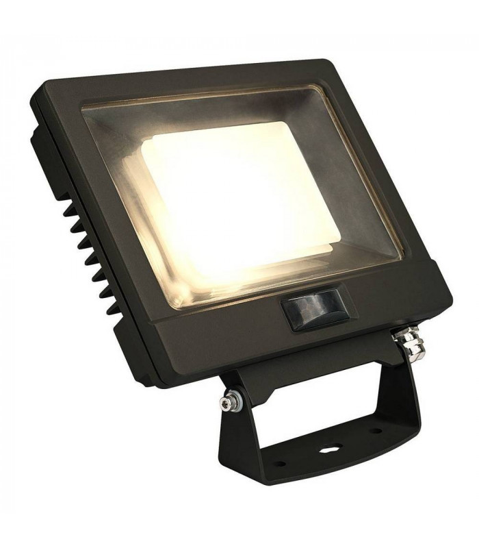LED Outdoor Flood Light Wall Light, 30W, Black, 3000K, IP65