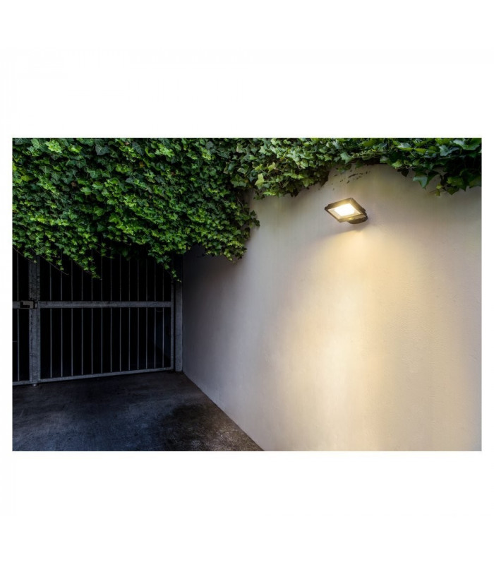 LED Outdoor Flood Light Wall Light, 30W, Black, 3000K, IP65