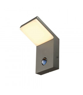 Wall Light, Anthracite, Smd Led, 3000K, Ip44, With Motion Sensor
