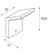 Wall Light, Anthracite, Smd Led, 3000K, Ip44, With Motion Sensor