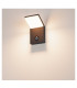 Wall Light, Anthracite, Smd Led, 3000K, Ip44, With Motion Sensor