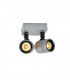 Outdoor 2 Light Spot, Silver-Grey, Gu10, Ip55