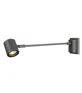 1 Light Picture Wall Light Straight, Anthracite, Gu10, Ip55