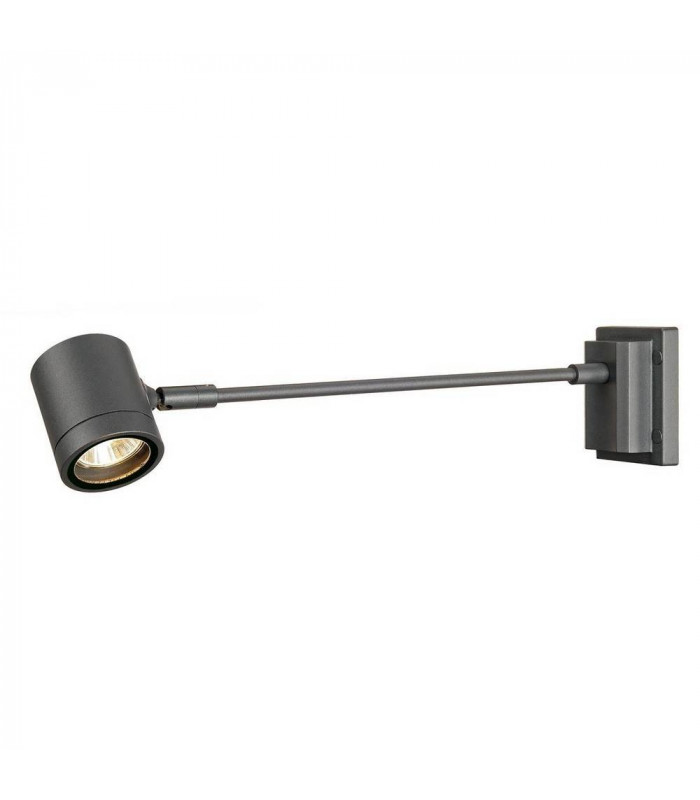 1 Light Picture Wall Light Straight, Anthracite, Gu10, Ip55