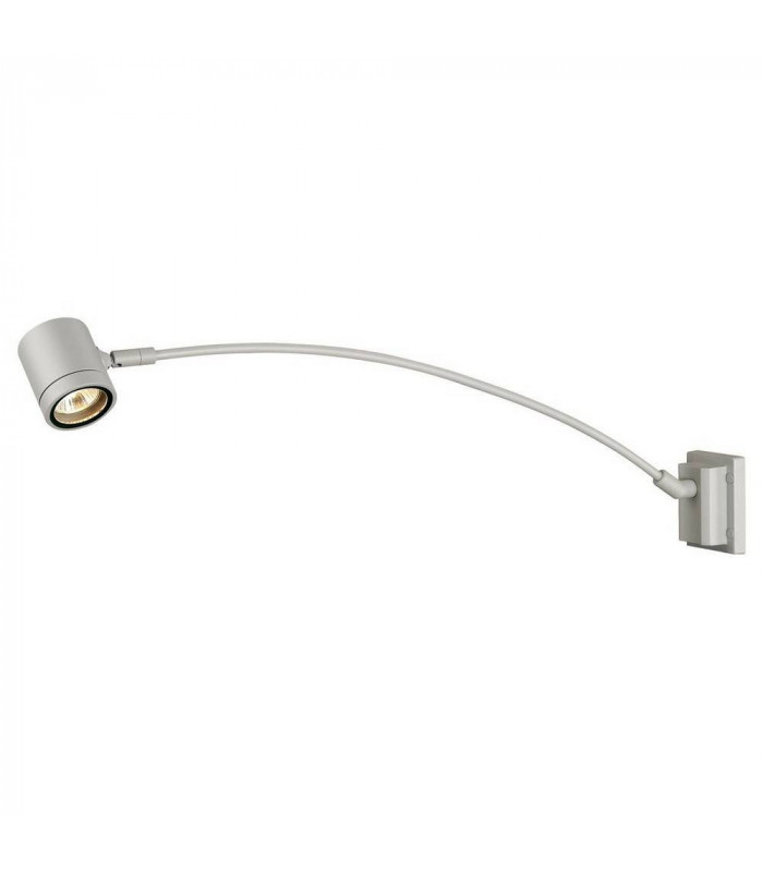 1 Light Picture Wall Light Curve, Silver-Grey, Gu10, Ip55