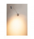 1 Light Picture Wall Light Curve, Silver-Grey, Gu10, Ip55