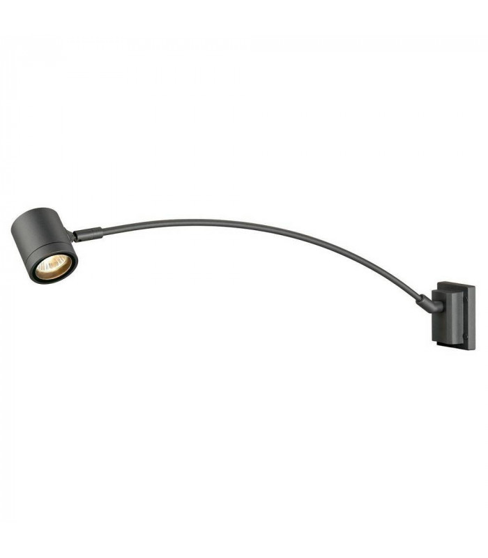 1 Light Picture Wall Light Curve, Anthracite, Gu10, Ip55