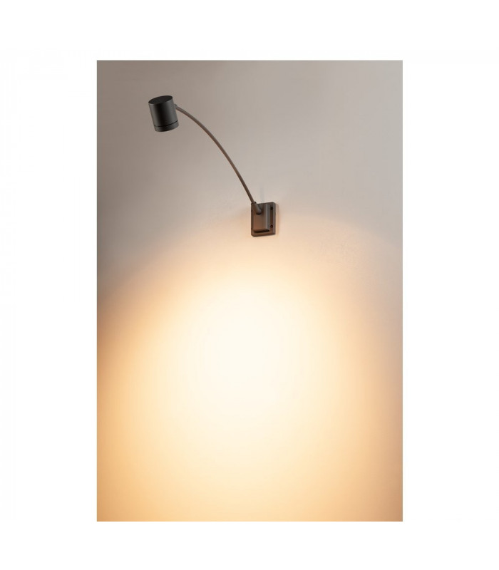 1 Light Picture Wall Light Curve, Anthracite, Gu10, Ip55