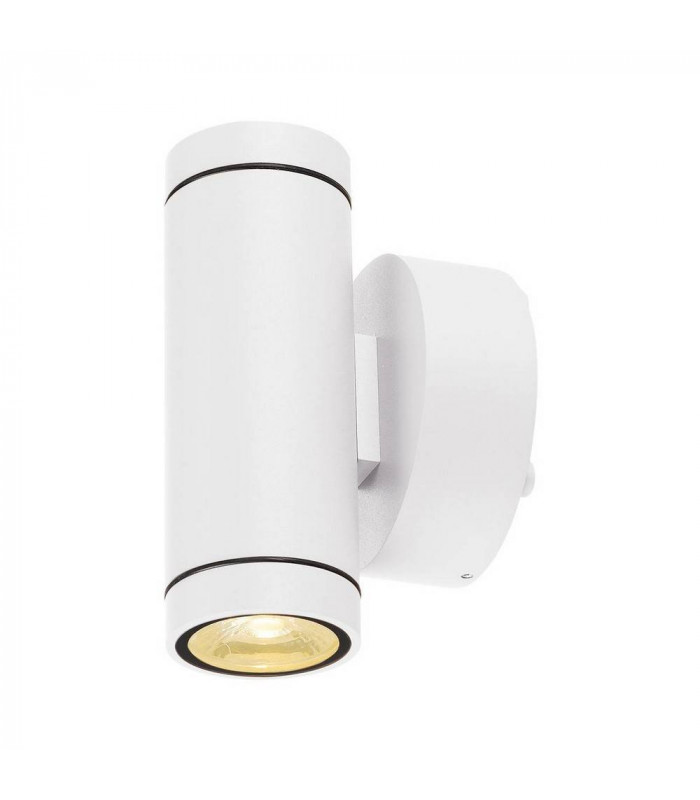 Wall Light, Sandy White, 2X6W Led, 3000K, IP55