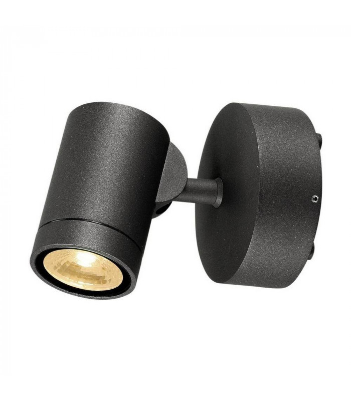 Wall Light, Sandy Anthracite, 8W Led, 3000K, IP55