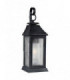 1 Light Outdoor Medium Wall Lantern Light Weathered Zinc IP44, E27