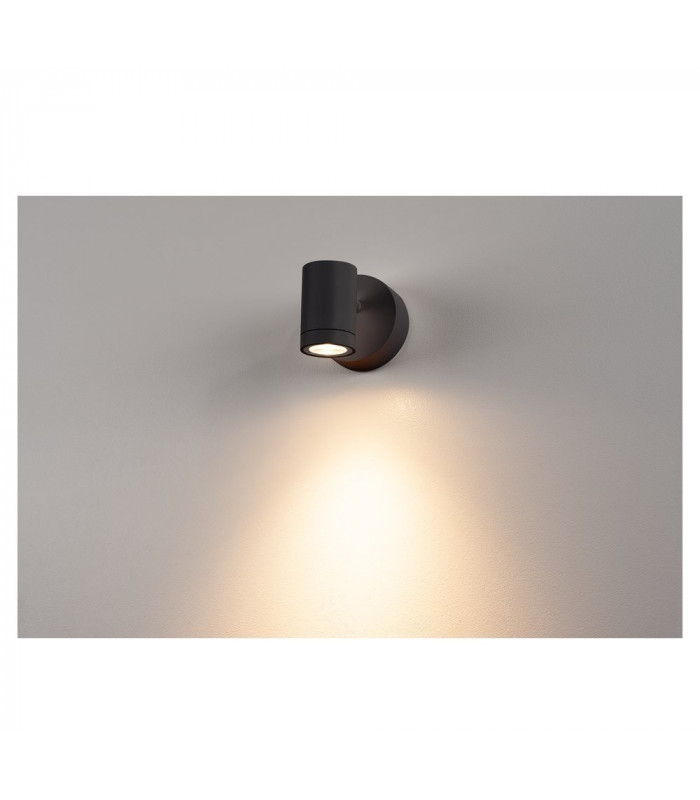 Wall Light, Sandy Anthracite, 8W Led, 3000K, IP55