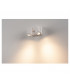Wall Light, Sandy White, 2X8W Led, 3000K, IP55