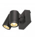 Wall Light, Sandy Anthracite, 2X8W Led, 3000K, IP55
