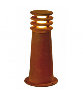 Round Floor Stand, Rusted Iron, 8.6W Cob Led, 3000K, Ip55
