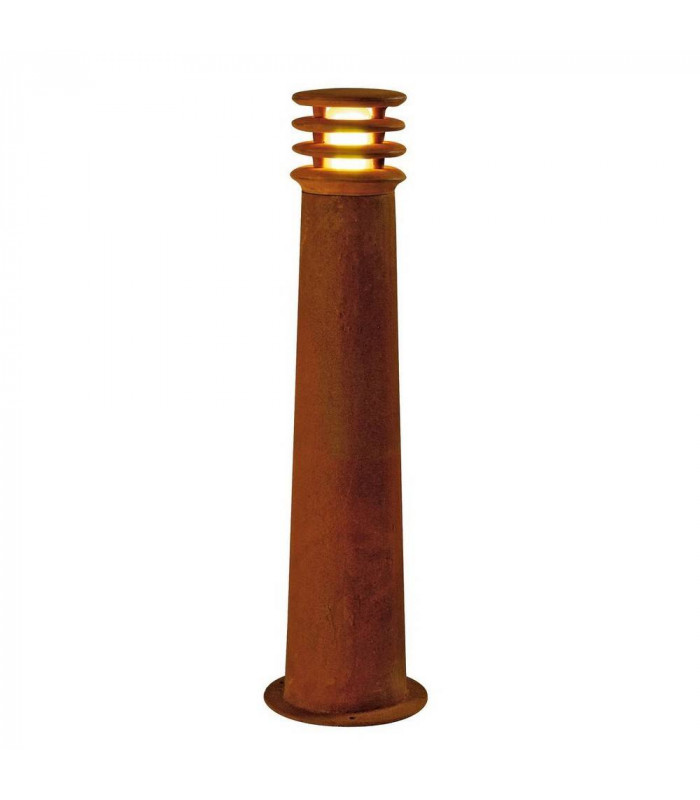 Round Floor Stand, Rusted Iron, 8.6W Cob Led, 3000K, Ip55
