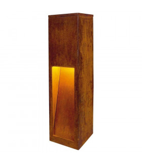 Floor Stand, Rusted Iron, 8.6W Cob Led, 3000K, Ip55