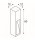 Floor Stand, Rusted Iron, 8.6W Cob Led, 3000K, Ip55