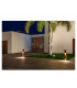 Floor Stand, Rusted Iron, 8.6W Cob Led, 3000K, Ip55