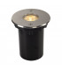 LED Ground Light Fitting, Round, Stainless Steel 316, 3000K, 12-25V, Ip67