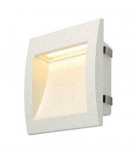 LED Recessed Wall Light, White, IP55
