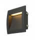 Recessed Wall Light, Anthracite, Smd Led 3000K, Ip55