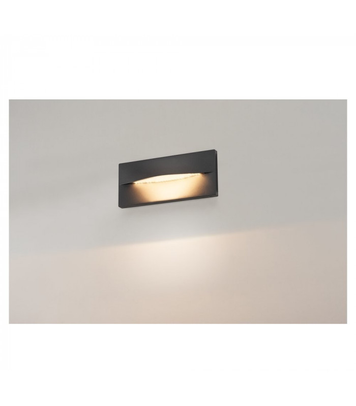 LED Recessed Fitting, Anthracite, IP55