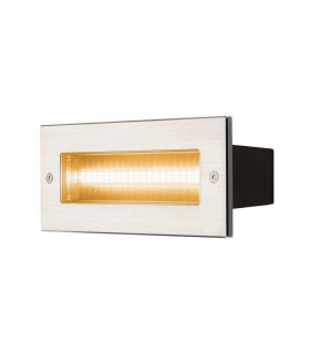 Outdoor Recessed Wall Light, Led, 3000K, Stainless Steel, Ip67, 230V, 950Lm 10W