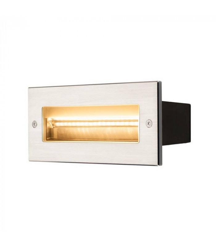 Outdoor Recessed Wall Light, Led, 3000K, Stainless Steel, 230V, Ip67, 850Lm, 10W