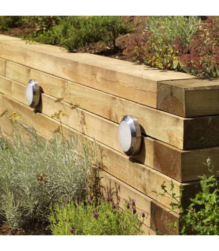 1 Light Outdoor Bulkhead Wall Light Polished Aluminium IP65, G9