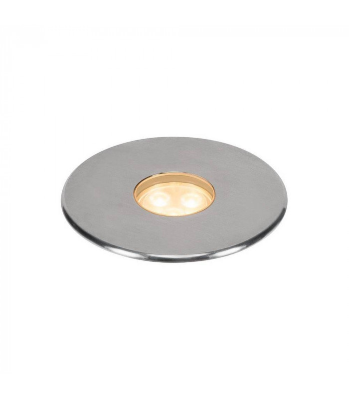 LED Ground Light Fitting, Round, 24d, 3000K, IP67