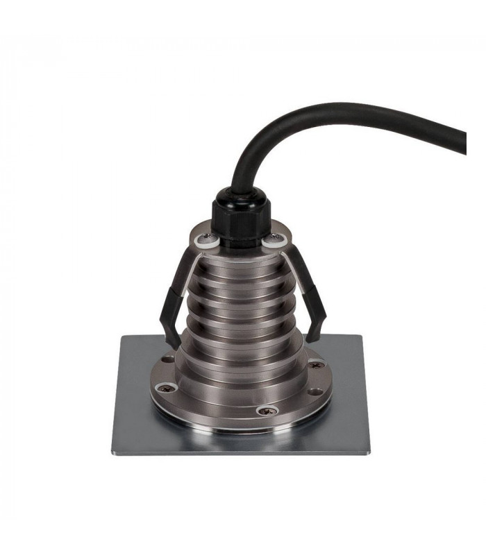 LED Ground Light Fitting, Square, 60d, 3000K, IP67