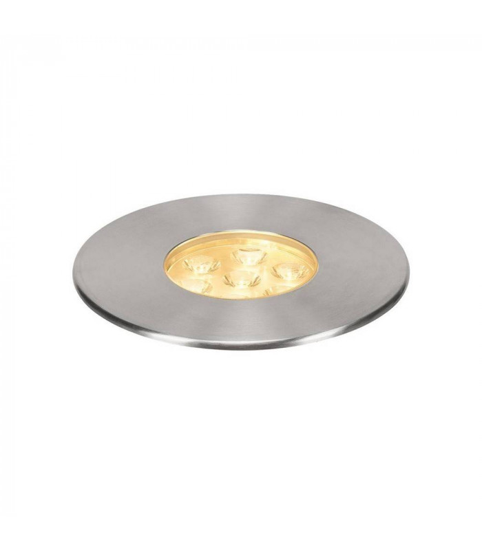 LED Ground Light Fitting, Round, 17W, 24d, 3000K, IP67