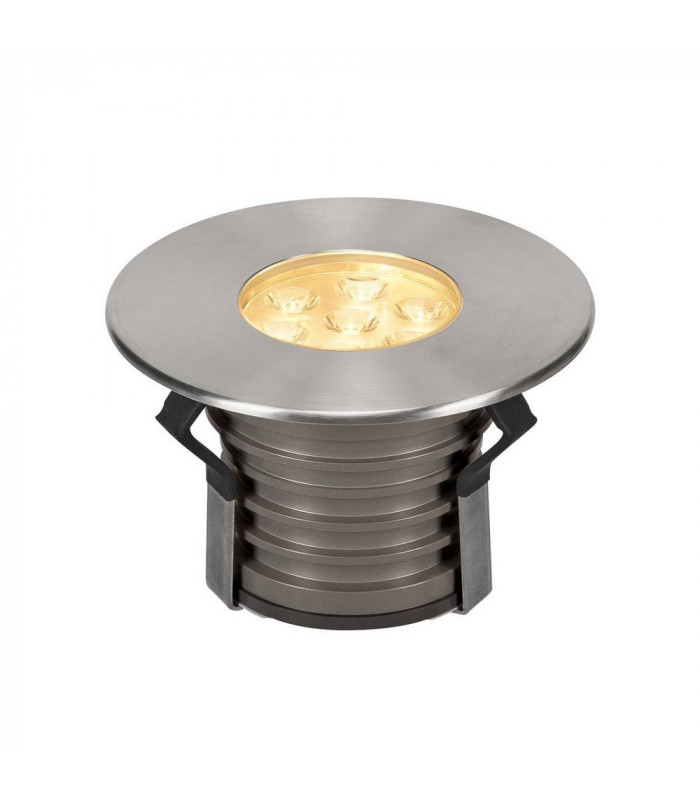 LED Ground Light Fitting, Round, 17W, 24d, 3000K, IP67