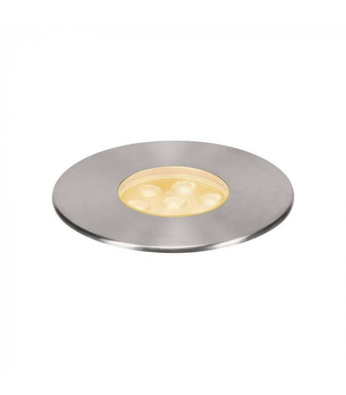 LED Ground Light Fitting, Round, 17W, 60d, 3000K, IP67