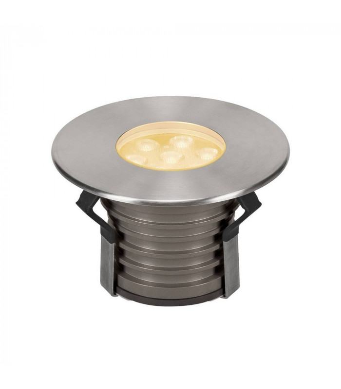 LED Ground Light Fitting, Round, 17W, 60d, 3000K, IP67