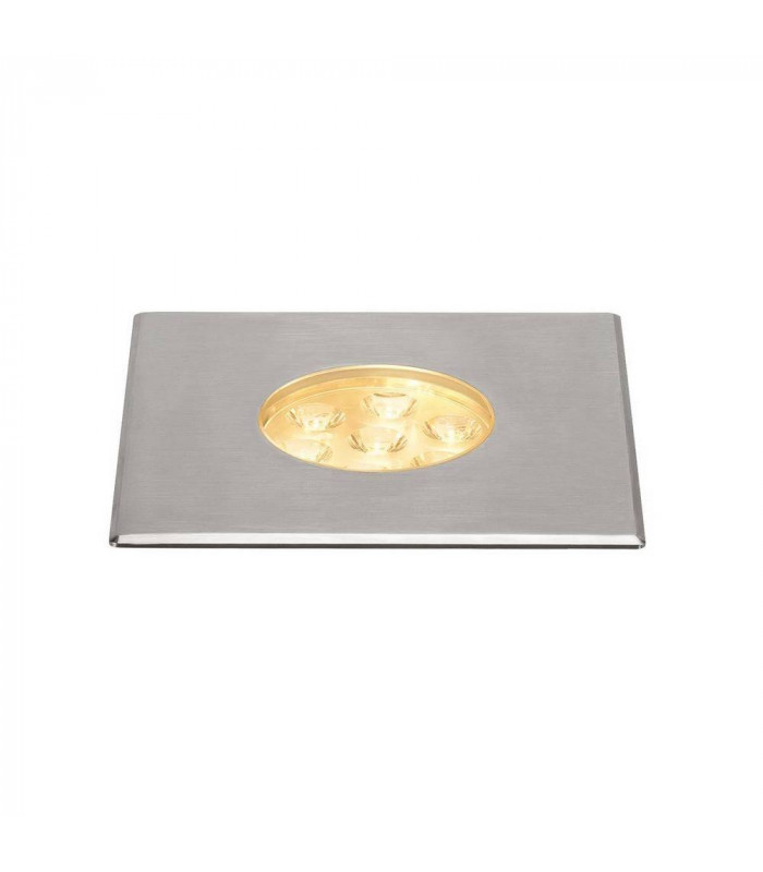 LED Ground Light Fitting, Square, 10W, 24d, 3000K, IP67