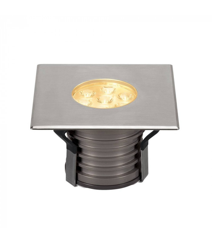 LED Ground Light Fitting, Square, 10W, 24d, 3000K, IP67