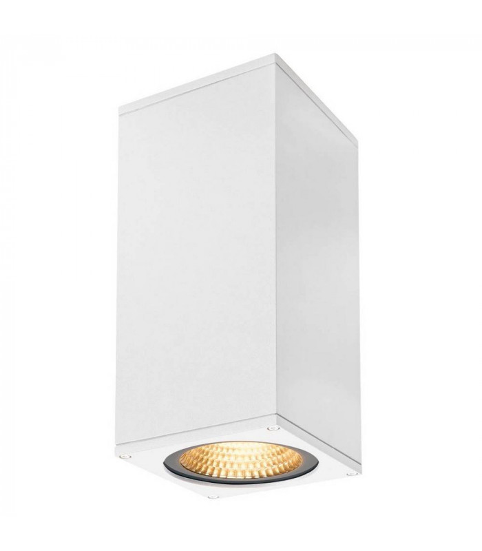Outdoor Wall Light, Double-Headed, Led, 3000K, Flood Up, Down, White, W, H, D 13, 27.5, 13.5 cm, IP44