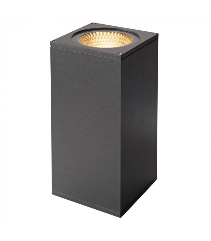Outdoor Wall Light, Double-Headed, Led, 3000K, Flood Up, Down, Anthracite, W, H, D 13, 27.5, 13.5 cm, IP44