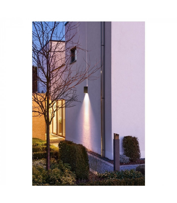 Outdoor Wall Light, Double-Headed, Led, 3000K, Flood Up, Beam Down, Anthracite, W, H, D 13, 29, 13.5 cm, IP44