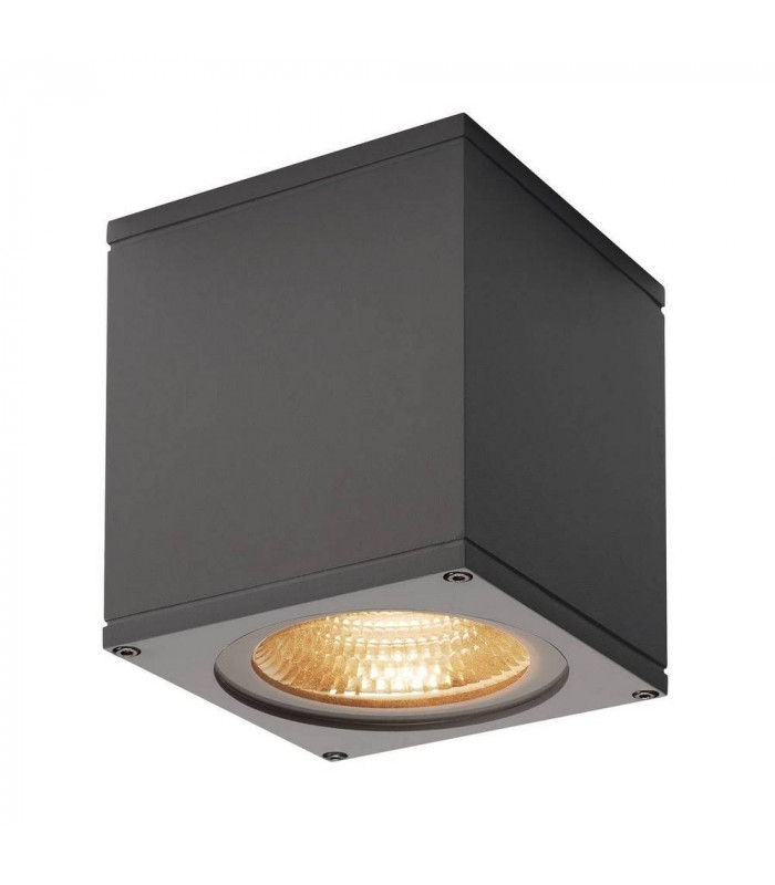 Outdoor Ceiling Light, Led, 3000K, Anthracite, IP44