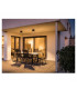 Outdoor Ceiling Light, Led, 3000K, Anthracite, IP44