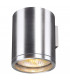 1 Light Outdoor Wall Light, Brushed Aluminium, Ip44, GU10