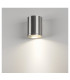 1 Light Outdoor Wall Light, Brushed Aluminium, Ip44, GU10